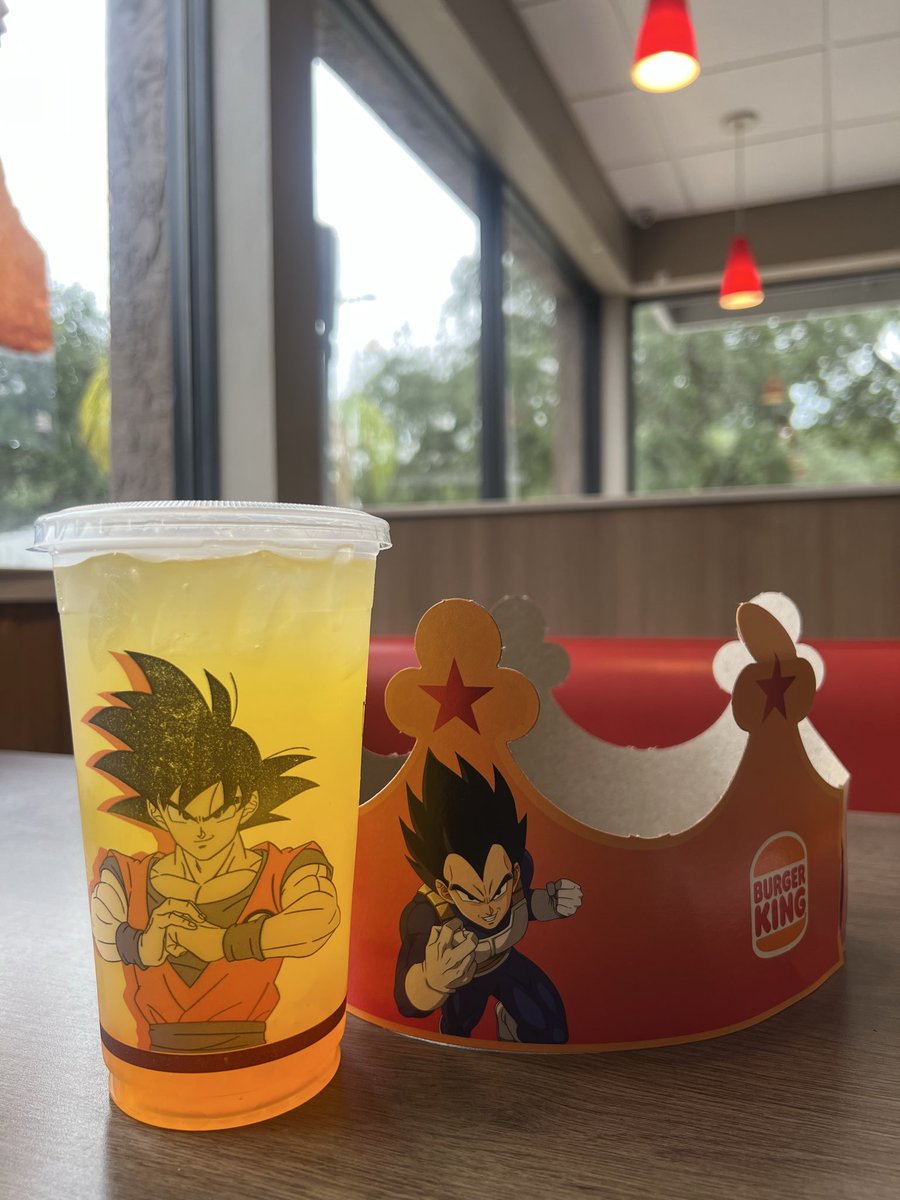 frog_ninja_'s tweet photo. two time going there lol 😭 #burgerking #goku #DBZ https://t.co/ET7WdUf4kj