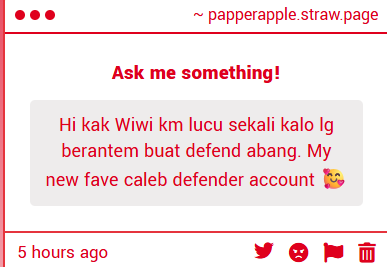 imbaitingzls's tweet photo. aw anon gw jd tersanjung, siapa kah dirimu mari mutualan https://t.co/uLvNUfN4Ok