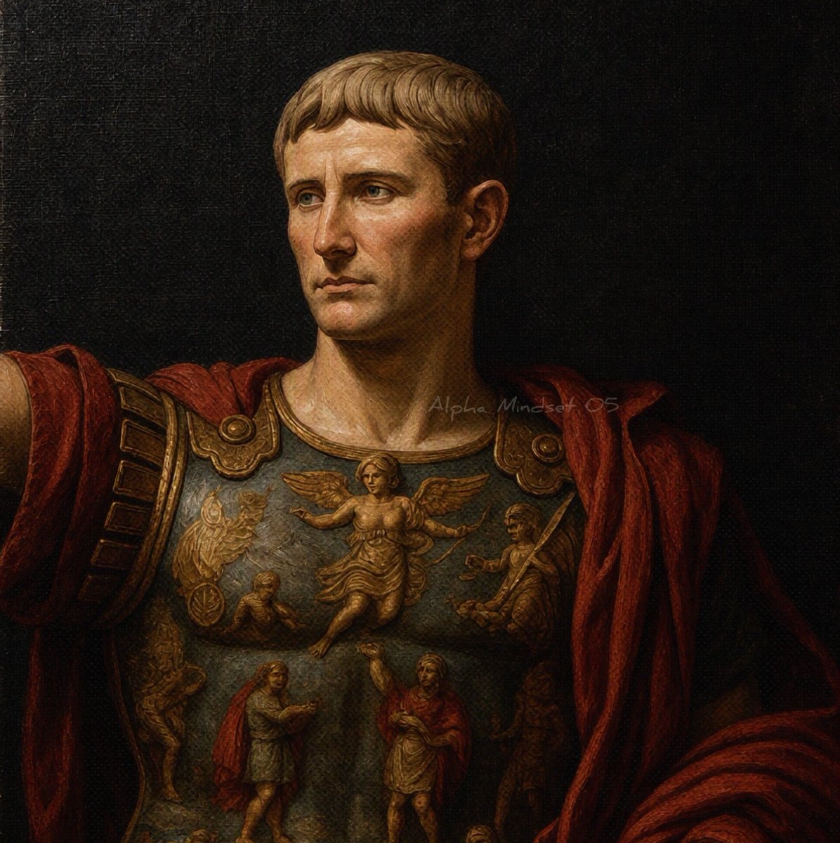 alphamindset05's tweet photo. “There is no version of greatness that does not pass thought suffering first.”

— Augustus Caesar. https://t.co/QSsVaE8f1p