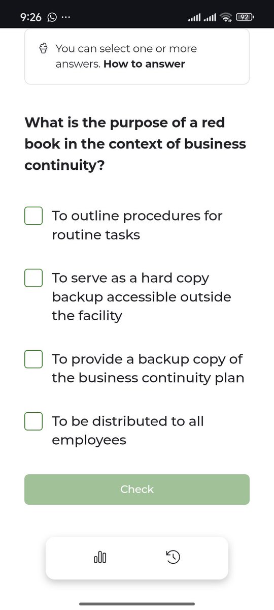 PaschalLifeTech's tweet photo. What is the purpose of a red book in the context of business continuity? https://t.co/3z7NCuyokL