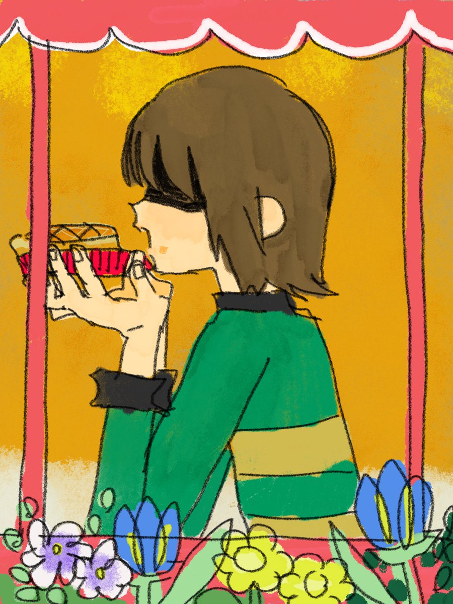 Yodaca_dayo's tweet photo. #deltarunefanartㅤ chap5見終わったあとの現実逃避でしかない絵… https://t.co/9vU2hQIIVs
