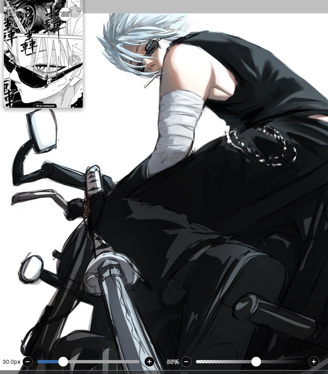 diiceroller's tweet photo. #wip #kagurabachi ibuki is pretty cool but rendering this is torturous https://t.co/Fgd047YrOo