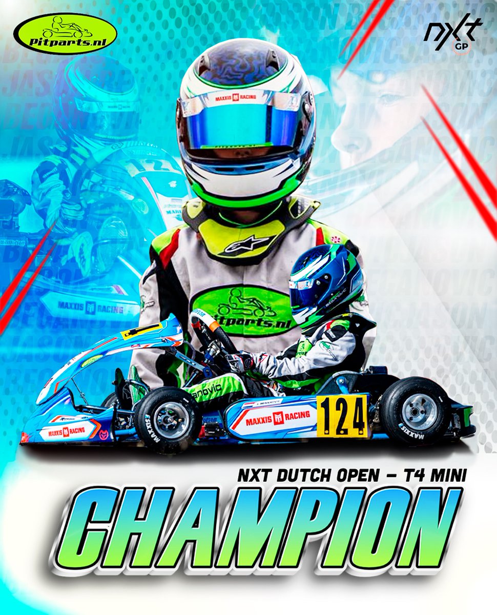 ParticiaRoppy0's tweet photo. NXT GP CHAMPION T4 MINI 
MB-Performance 
Garage Grooten B. V https://t.co/wBHGNErmY6