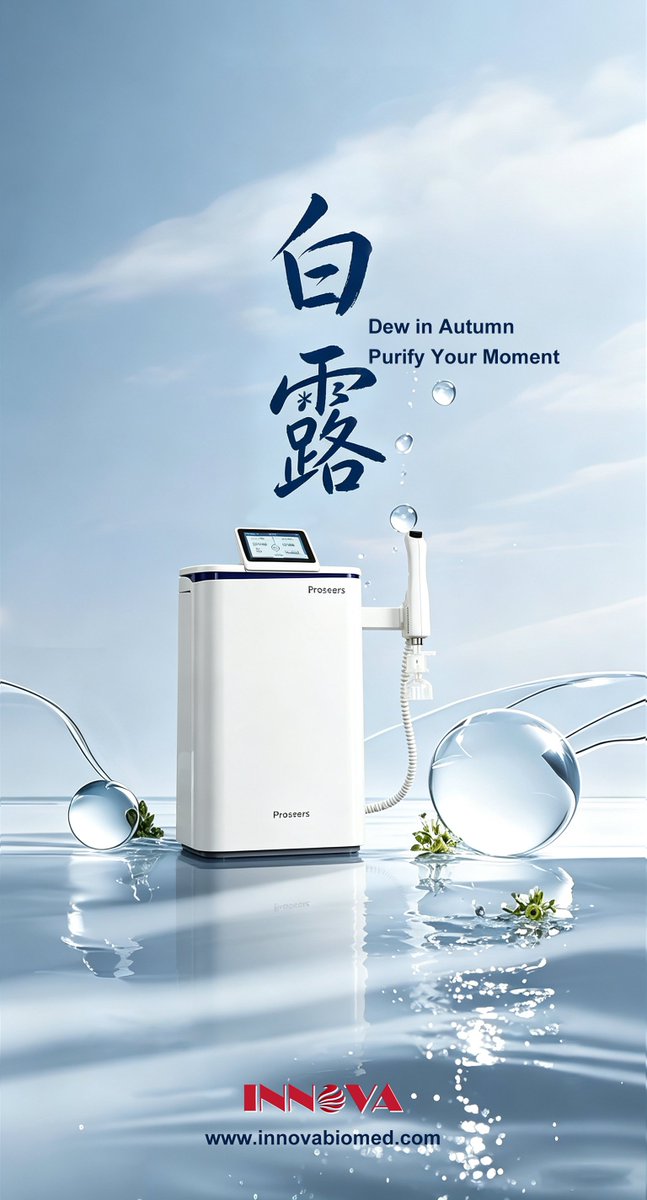 InnovaBioTech's tweet photo. 🌅 白露 (Báilù) – Dew drops. Autumn's first kiss.

#WhiteDew #Bailu #Innova #Laboratory https://t.co/BWhWgwmcTs