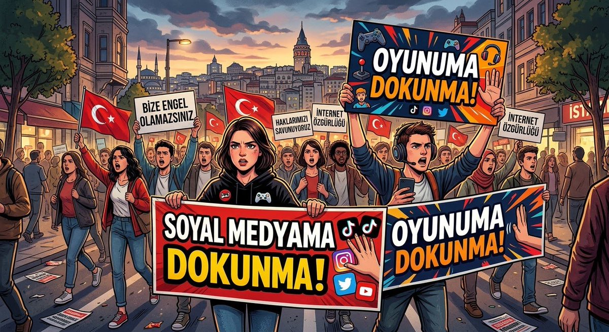 egemen8912's tweet photo. #OYUNUMADOKUNMA
#SOSYALMEDYAMADOKUNMA
arkadaşlar sesimizi çıkarmaya devam durmak yok bugün susarsak yarın oyunlarımız sosyal medyamız ve rahat bir hayatımız kalmaz o yüzden tepkileri artırmakla son gaz devam https://t.co/F29M78QRJN