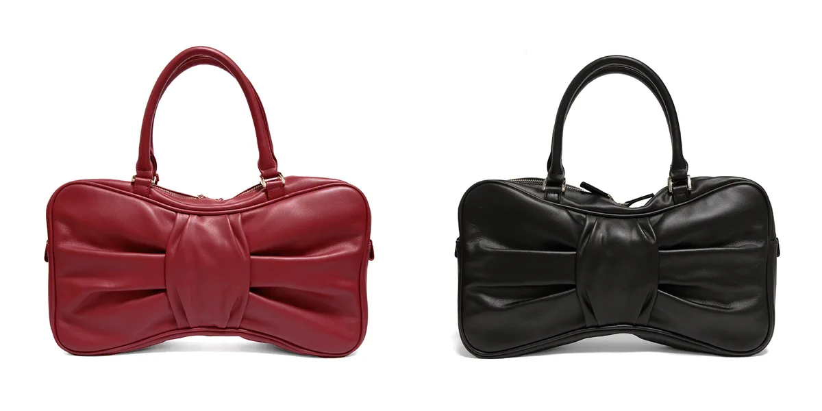 新品未使用　Emily Temple Cute 本革リボンBag ブラック Emily Temple cute on X: 