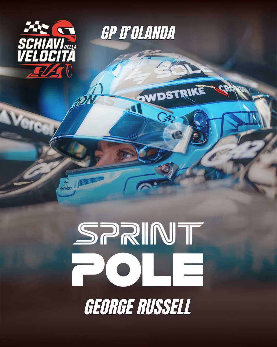 CodiRoshiam5a's tweet photo. George Russell secures Sprint Pole at Zandvoort. https://t.co/5fzIOI8vpt