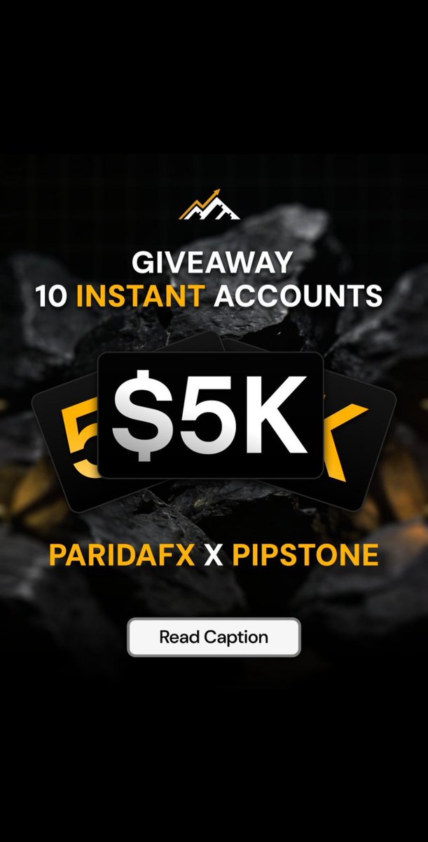 cryptoparida's tweet photo. Paridafx X Pipstone Capital giveaway

10 x 5k instant accounts

HOW TO ENTER:

1.join discord winners will be picked there

https://t.co/B6oOki57Am https://t.co/sDhGv9uo2n

bwPSF44MJ2

2. Register

https://t.co/0JOjgInCIn...

3 .Follow us on X @cryptoparida

@Pipstonecapital

Like repost The tweet