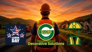 GlobeDecorative's tweet photo. It’s LABOR DAY, and we’re celebrating the American Men and Women who have built this country and its communities. We also celebrate all of our skilled Globe Decorative Solutions employees, who are the driving force of the quality work we deliver! https://t.co/6bGpRPstqP https://t.co/AexzNQ7D5g