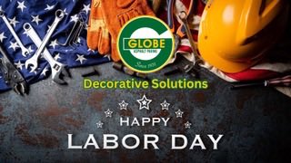 GlobeDecorative's tweet photo. It’s LABOR DAY, and we’re celebrating the American Men and Women who have built this country and its communities. We also celebrate all of our skilled Globe Decorative Solutions employees, who are the driving force of the quality work we deliver! https://t.co/6bGpRPstqP https://t.co/AexzNQ7D5g