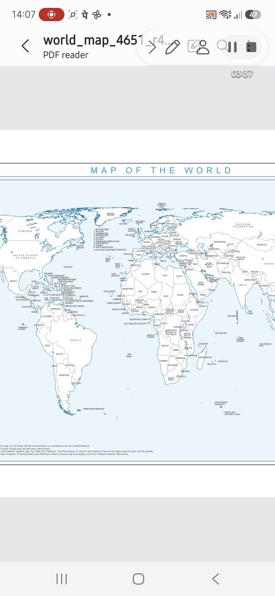 AbhinavKrSahai's tweet photo. @WhiteHouse @UN has spoilt the World Map #UNWorldMap 🌎 https://t.co/HSCIqeVXWy