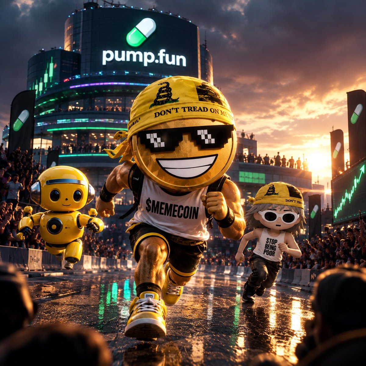 MischaKrypto's tweet photo. My Thesis:

@Pumpfun doesn’t need another narrative.
It needs a runner.

@binance and @RobinhoodApp already have multiple memes walking toward $100M.

If pumpFun doesn’t print one soon, the launchpad story starts looking finished.

What that runner has to be is obvious:

- Not a new meta
- Not a utility costume
- Not a founder cult
- Not a coin that dies the second the catalyst disappears

It has to be an OG:

-A cult that was already there
 Something every retail hand    understands in one second
- A meme currency
- Simple
- Uncomplicated
- Unpolitical
- No roadmap theater
- No external event that can rewrite the story

The only engine is the community holding its own bag.
That’s why this isn’t a random shill. It’s a liquidity problem for the whole venue.

And right now there is basically one name in the trenches who can actually walk a sub-cap into that kind of size without the room laughing him out.
@theunipcs

If he apes an actual OG meme instead of another $50M coin with a costume, pumfFun gets its runner.
If he doesn’t, someone else on another chain will.

$MEMECOIN is the cleanest version of that bet.

Just a memecoin

That’s the whole thesis

@thememecoincult