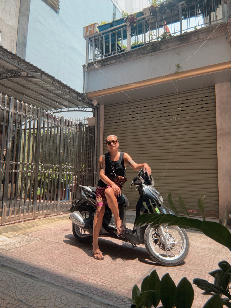 ShermanGratfl's tweet photo. Angel McQueen Tran captures the energy of Hai Phong, Vietnam, with motorcycles and scooters shaping the city streets. https://t.co/41DzX3Fxj6