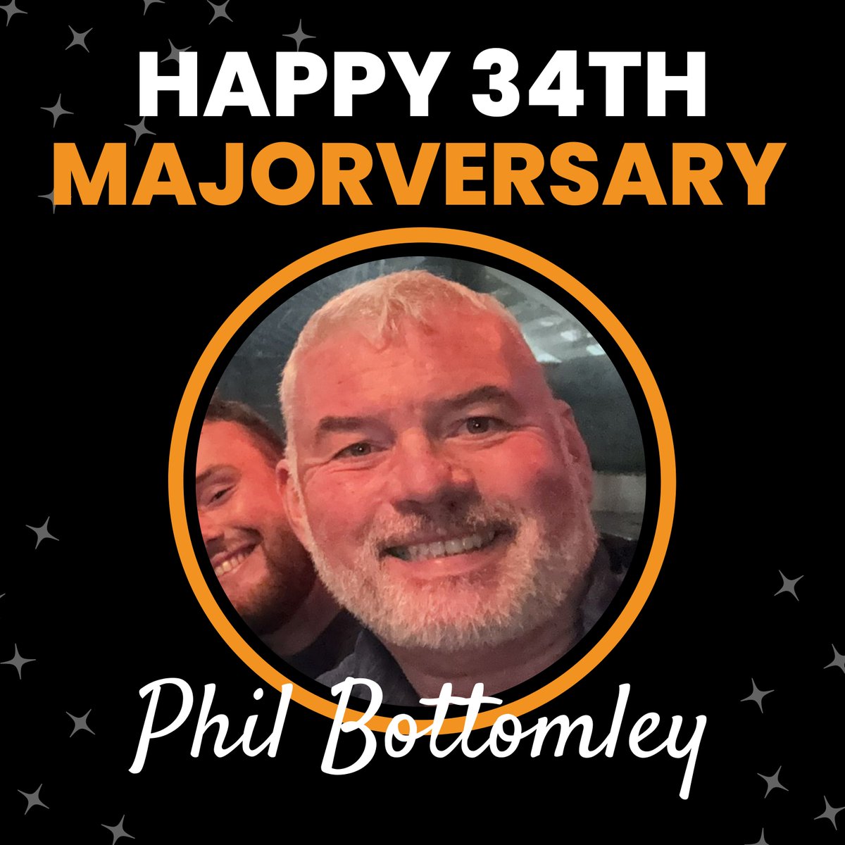 MajorRec1's tweet photo. IT'S THE BIG CHIEF'S BIG DAY!
Obviously, you don't have to do the maths to work out what Majorversary Phil is celebrating today...
It's Major's 34th Birthday and so it's Phil's 34th Majorversary.
Happy 34th Majorversary, Big Chief!
#MajorFamily #Majorversary #Anniversary https://t.co/mI1sCflL5c
