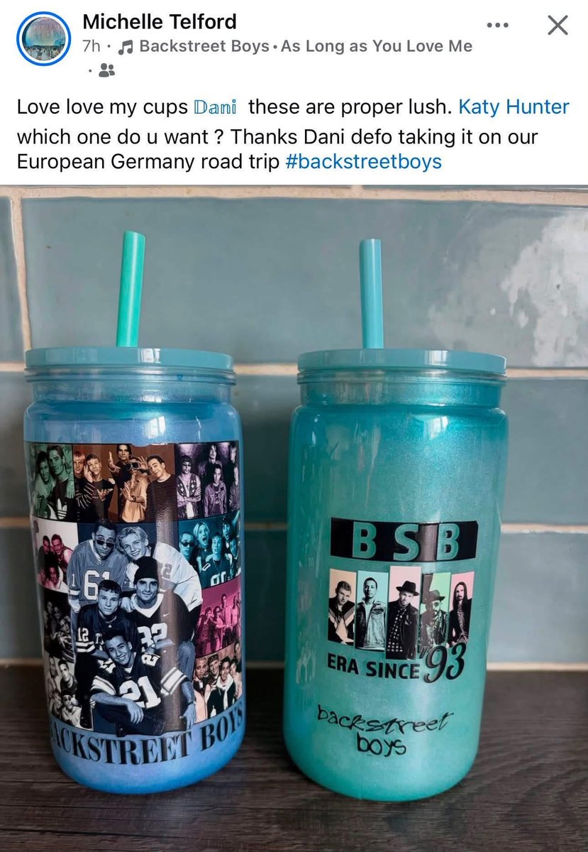 dstockton85's tweet photo. @backstreetboys cups I made over at 

@signature_sips_ #backstreetboys https://t.co/B0EmPWVez7