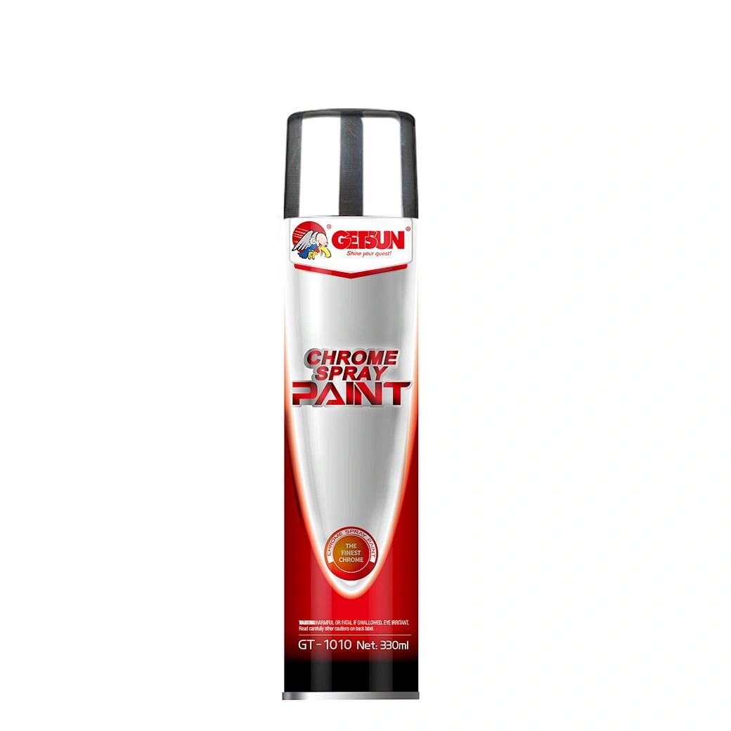 JannPerolt2qt's tweet photo. Instant mirror chrome finish for your ride! Getsun GT-1010 Chrome Spray Paint delivers a bright metallic silver shine with strong coverage and long-lasting anti-rust protection. Ideal for wheels, bumpers, metal parts, furniture, and crafts. https://t.co/IARirrDPCq