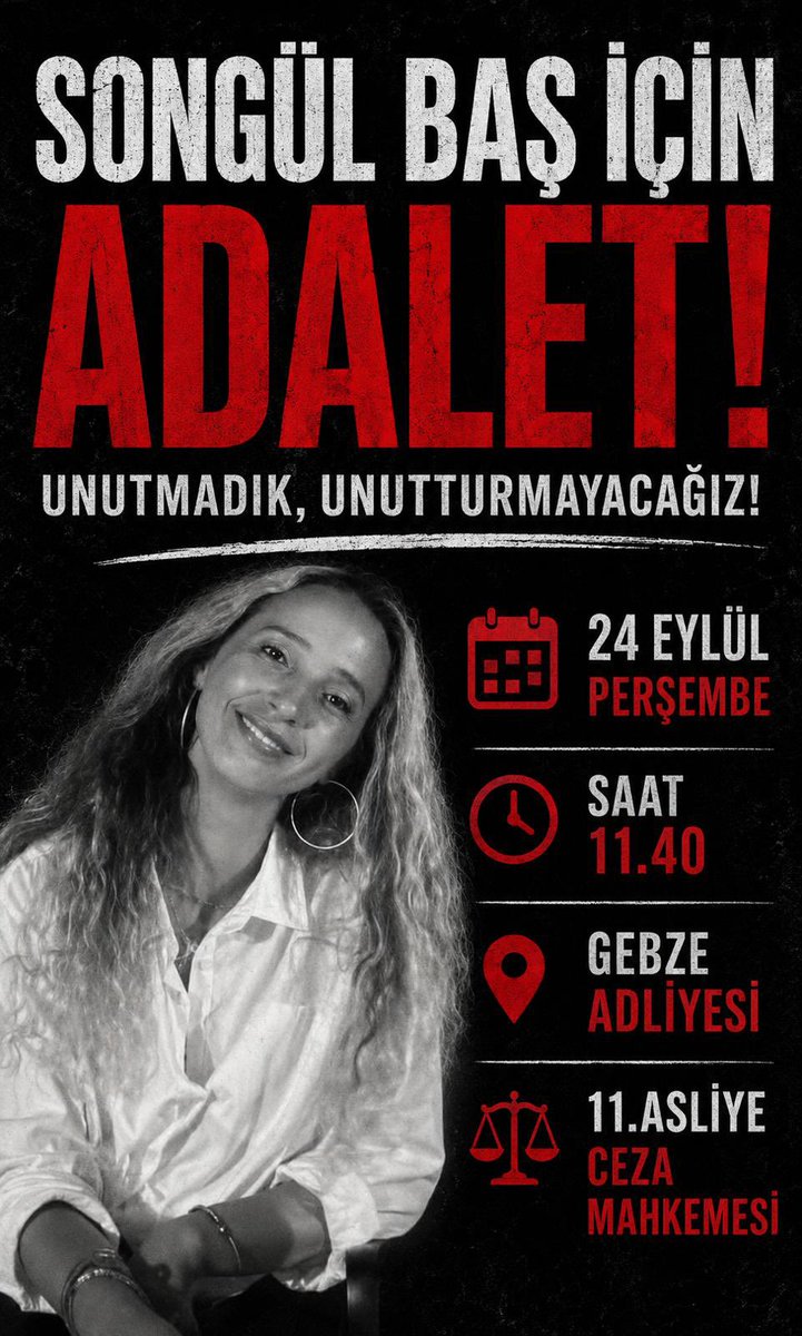 xsengul's tweet photo. 24 Eylül’de tek bir şey bekliyoruz ADALET https://t.co/FuUpjpNMh0