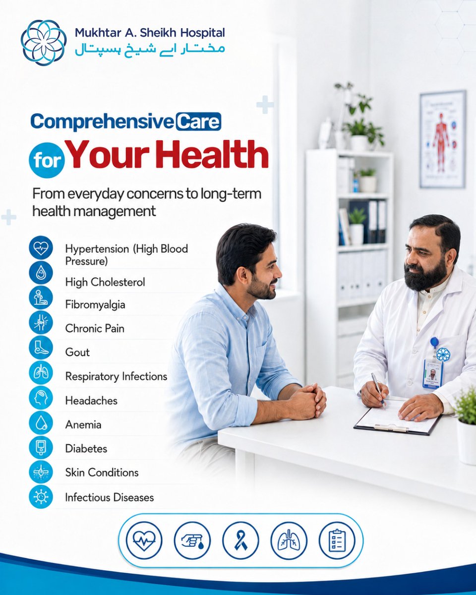 mashospitalx's tweet photo. From everyday medical concerns to long-term health management and preventative care, MASH is here to support you at every stage of life.
Swipe through to see our all medical services.
Book Your Appointment: 0317 1627 628
#MASHCares #ComprehensiveCare #PreventativeHealth https://t.co/wOmLqN0P1y