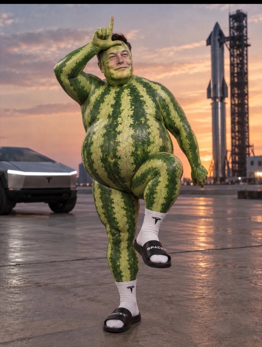 TheMelonMusk's tweet photo. A little message to the haters https://t.co/gTI1anoZto