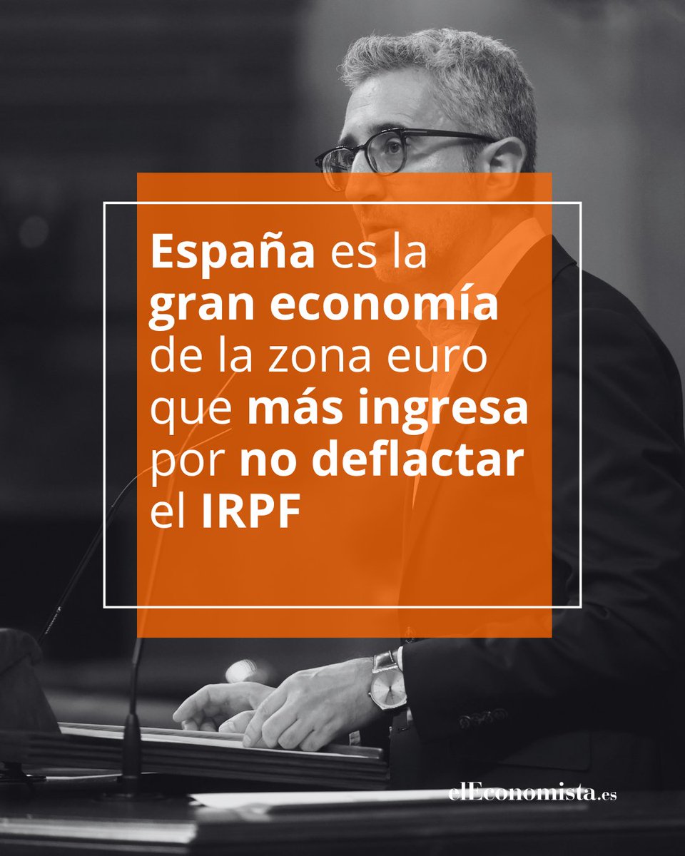 elEconomistaes's tweet photo. 💸 España es el país de la eurozona que más recauda por la subida del IPC en el IRPF, aportando la "progresividad en frío" un 9,4% de los ingresos anuales del tributo debido a la falta de deflactación estatal de los tramos.

⚠️ Esta subida fiscal encubierta impacta sobre todo a rentas medias y bajas (con sobrecostes de hasta 525 € anuales), situando a España en el grupo europeo con menores compensaciones y frenando la recuperación del poder adquisitivo de las familias.

Los datos al completo en el enlace: https://t.co/Gej6connsj

Por @IgnacioFlores8