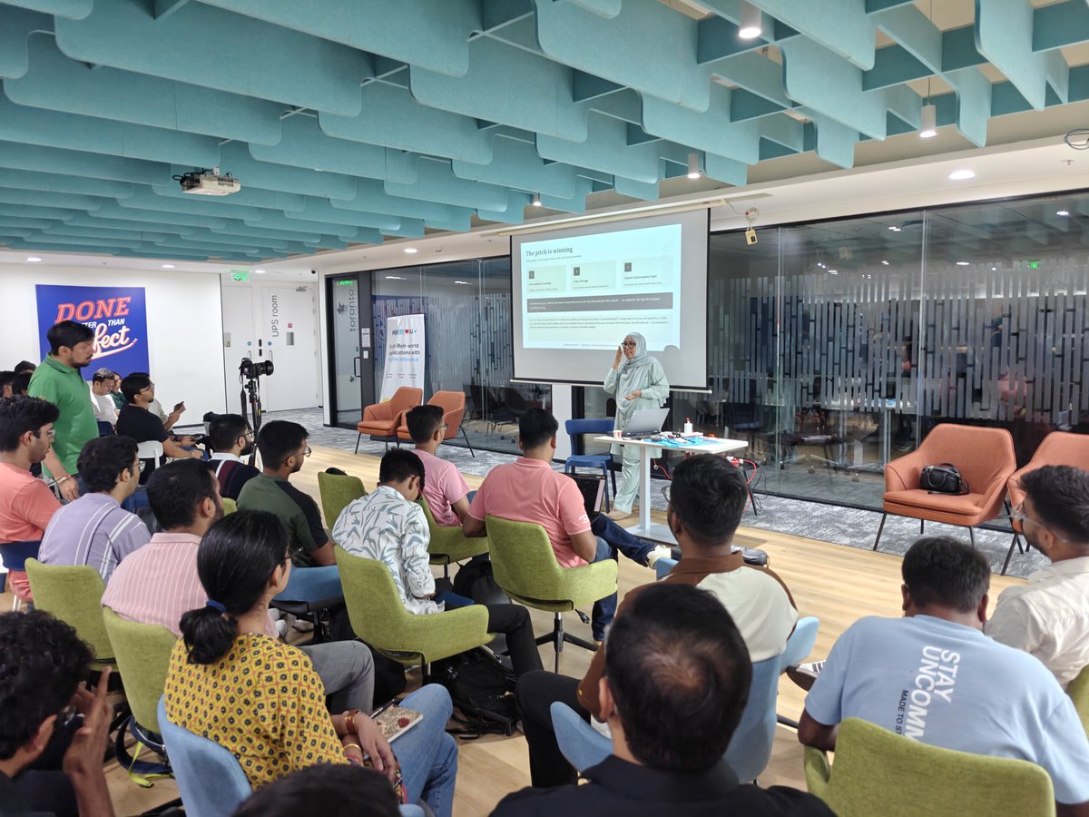 hackmum's tweet photo. 🎓 On Teachers' Day, @ahlamshakeel reminded us that adopting AI is only half the challenge.
The other half is ensuring transparency, accountability, and trust in how it's used.
As classrooms embrace AI, governance matters more than ever.
#DevDays #mumtechup https://t.co/cTRg7YCcWt