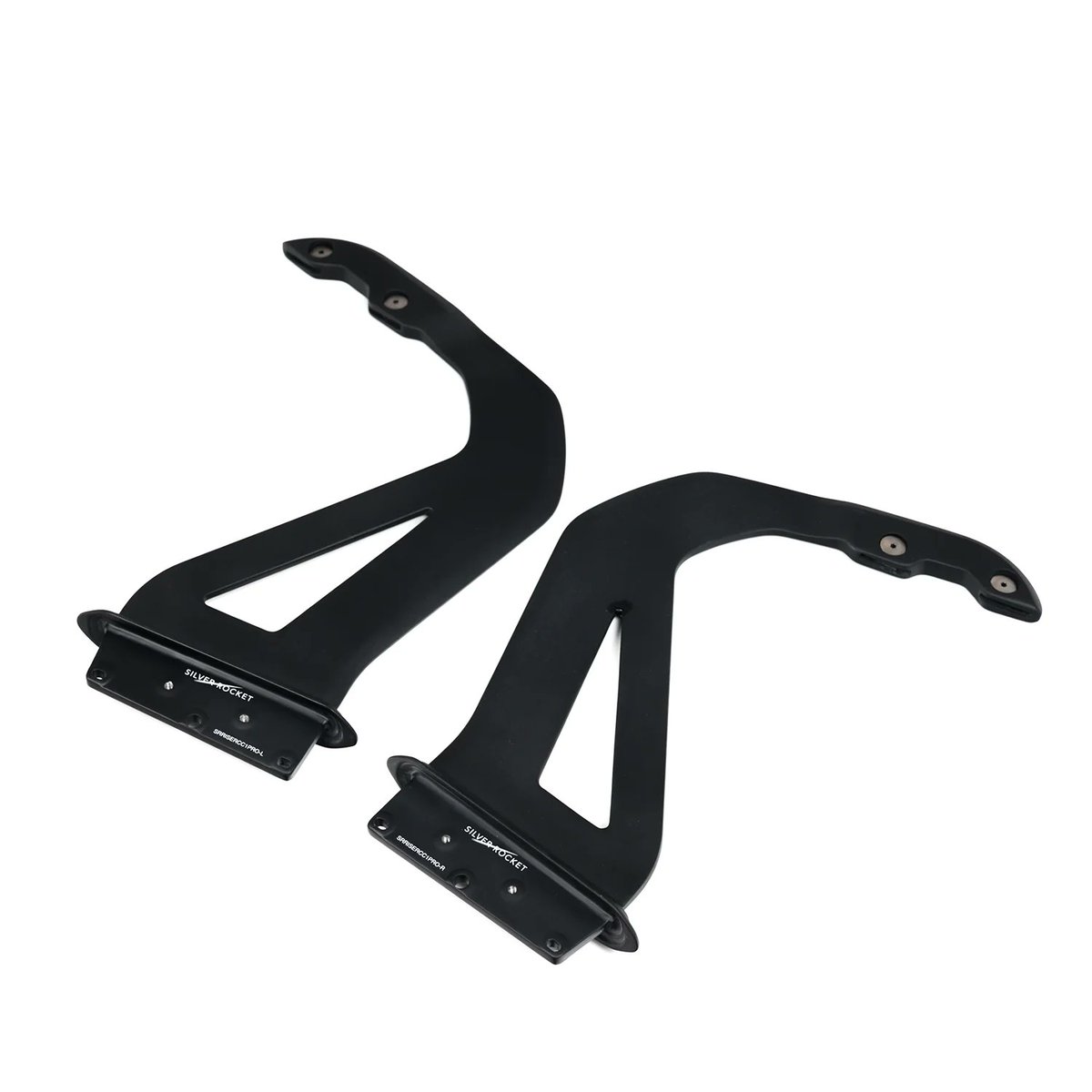 SilverrocketCo's tweet photo. SR GT4 RS 3x3 CC-1 Wing Riser Pro, specifically engineered for high-speed tracks (e.g., Shanghai F1) requiring minimal drag.
#SilverRocket https://t.co/VaDM76sJqN