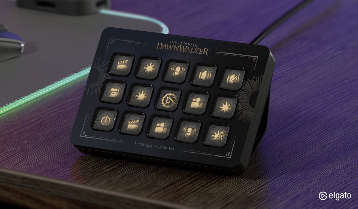 elgatoES's tweet photo. Tenemos una buena noticia 🎁

🩸 SORTEO 🩸

Para celebrar el lanzamiento de @DawnwalkerGame, sorteamos un Stream Deck custom y una PC-Key del juego The Blood of Dawnwalker.

Cómo participar:

➕ Sigue a @elgatoES y @DawnwalkerGame 
❤️ Dale like y RT

Opcional: Pero que me haría muy feliz si participais 🥺 en la encuesta (siguiente post 🧵)

El ganador se anunciará el 14 de septiembre.