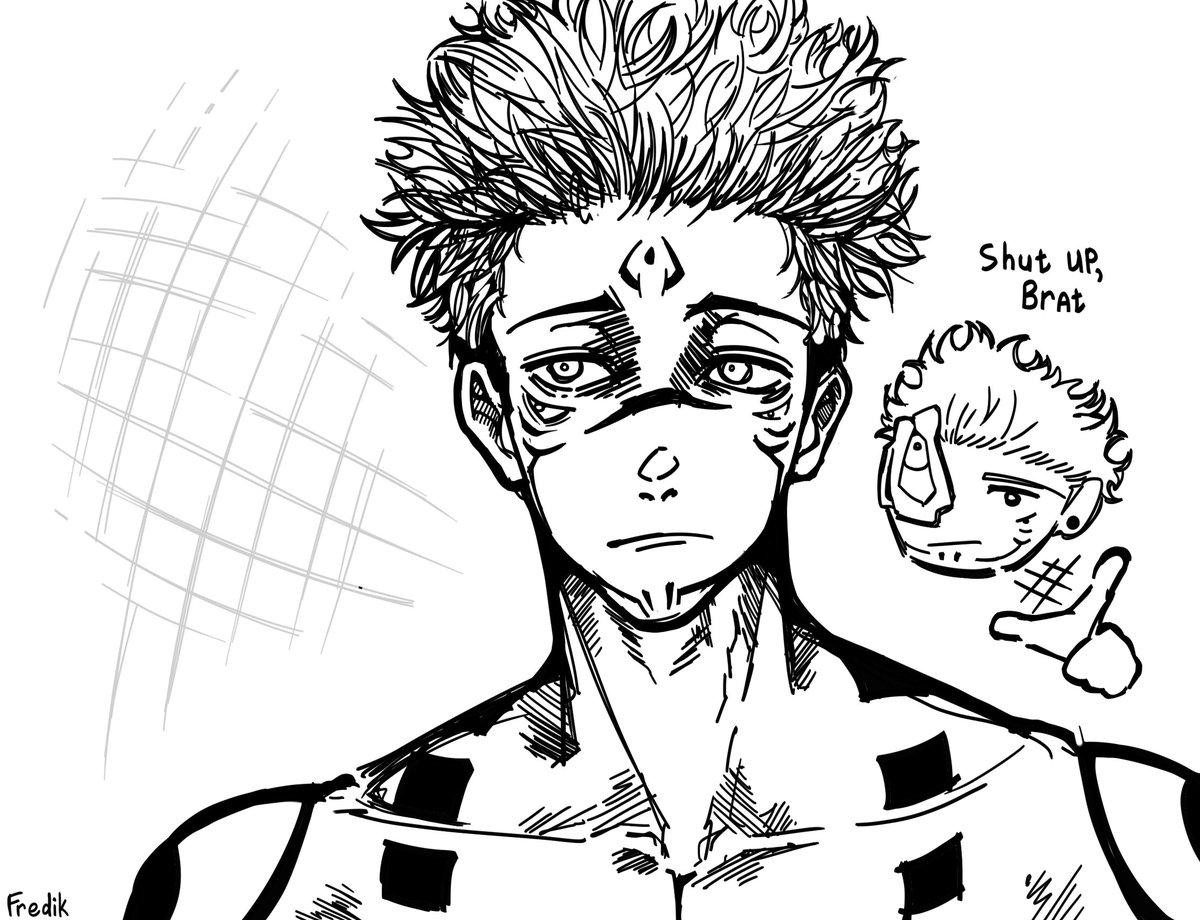 Fredik86's tweet photo. Sketch
#sukuna #jujutsukaisen #jjk https://t.co/gdh5NgL7K2