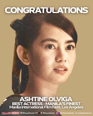 bevz_747's tweet photo. Waaaaaaah! Her first ever acting award and its international pa! Congratulations Ashtine! https://t.co/eKAV9qB96d