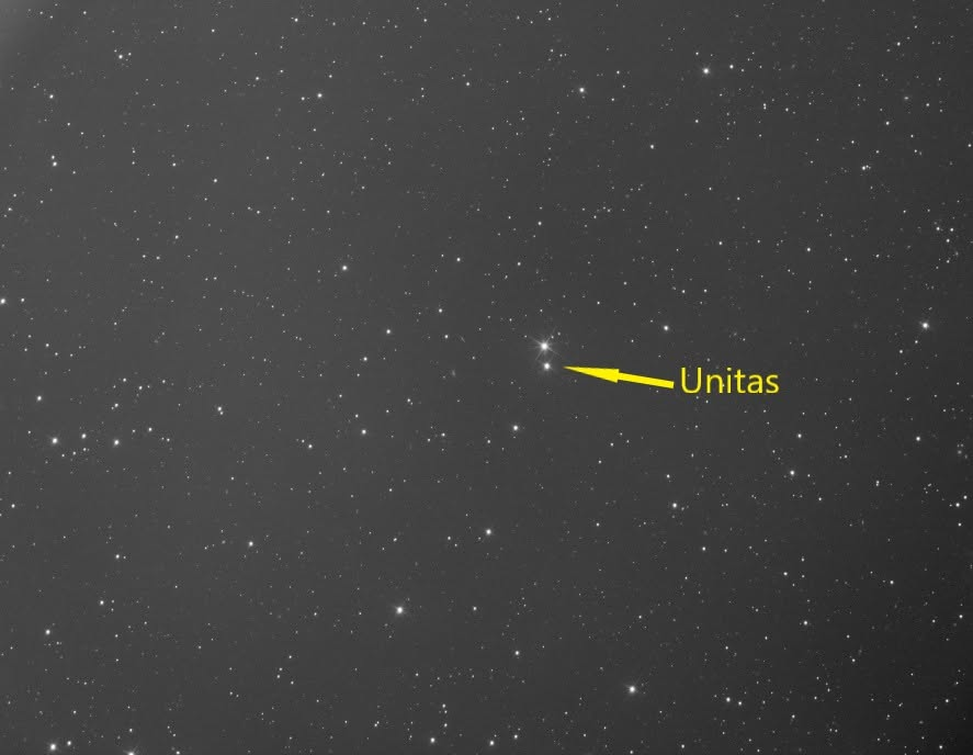 f1mvp86's tweet photo. 11/08/2026 vers 2H prise de l'astéroïde Unitas (306) au Pic du Midi sur le T50, c'est le seul moment ou il sera à l'opposition avec une magnitude prévue de 10,3 et ce ne sera plus le cas avant 2050 au moins... https://t.co/cDt5rrG2t8