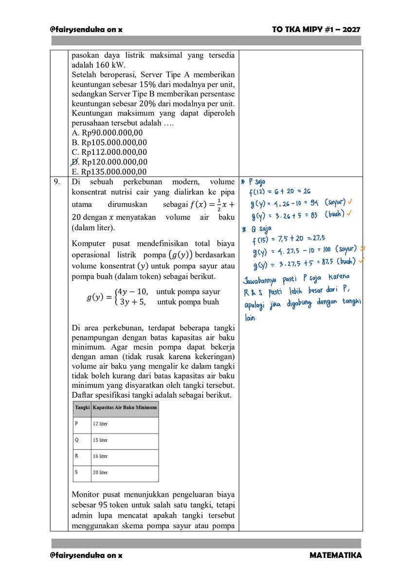bloomofarunika's tweet photo. PEMBAHASAN SOAL MATEMATIKA WAJIB TO MIPY 1
Seperti biasa, feel free to ask or correct yaa, tinggal reply atau ketuk dm-ku juga boleh.
https://t.co/rAFMHEAmRk
#solvewithnuy #studytwt #tka #matematika https://t.co/rdNxLrdLJj