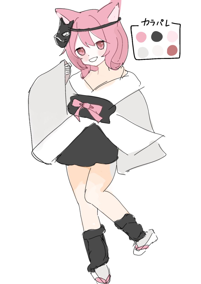Kinako_sub233's tweet photo. オリキャラ描いた〜！！
タグは思いついてないので今のところきまきアートで！ https://t.co/JESnQcE7H3