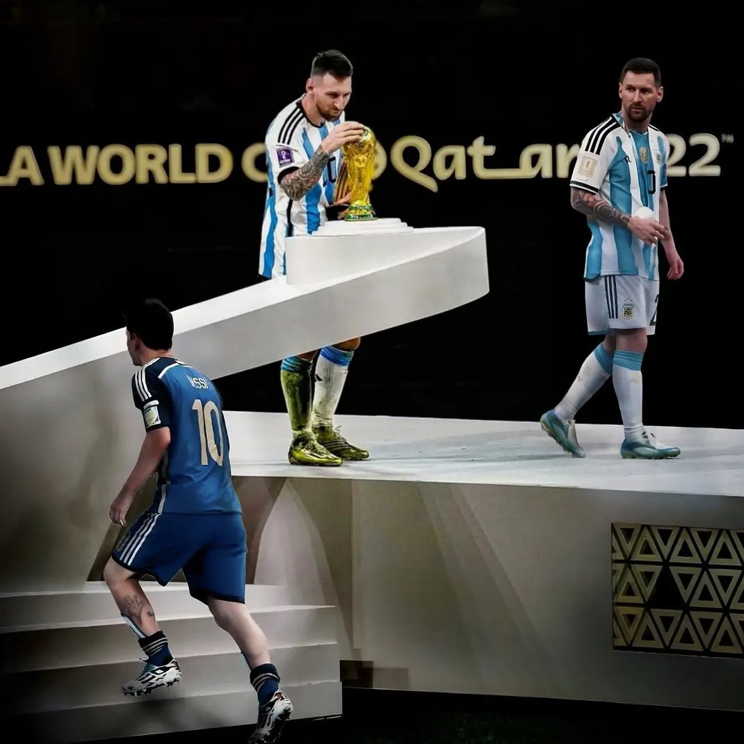 MessiXtraHQ's tweet photo. 🇦🇷🗣️ Lionel Messi: “I went through difficult situations and was criticised a lot. I saw that there was a generation of boys who defended me to the death. They fought with a lot of people to defend me.” https://t.co/TXO5DxfICP