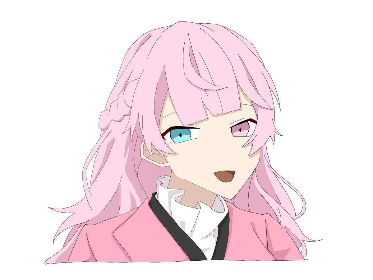 tou_azuki's tweet photo. 本家様に寄せて描いた、友人の四季送りのキャラ https://t.co/B0AGgaKNop