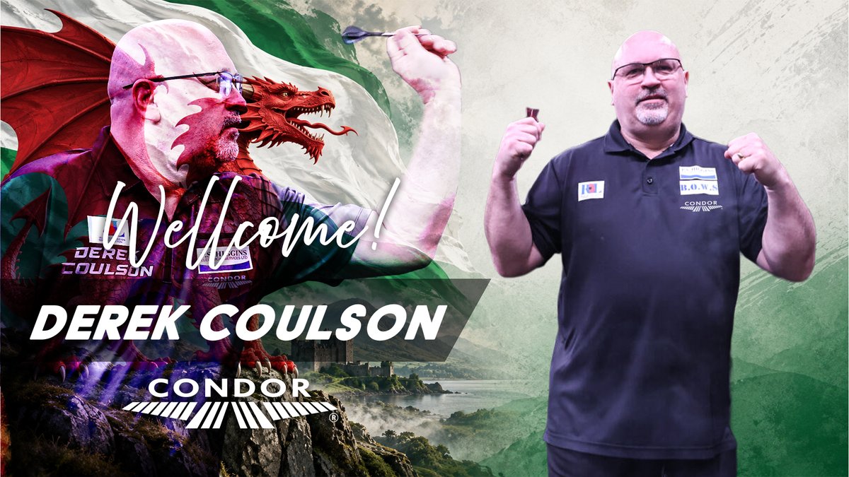 CONDOR_FlightJP's tweet photo. We are happy to annouce CONDOR's new player, Derek Coulson who is currently No.1 on PDC Challenge Tour!!
#cóndor #condor #axe #allinoneflights #MoldedFlights #moldedflight https://t.co/W8cgIlCvBy