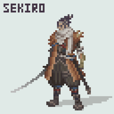 king_aasaa's tweet photo. 映画「SEKIRO: NO DEFEAT」
舞台挨拶＆本編観てきました！
舞台挨拶もすごくよかったし、本編もすごくよかった！
ゲーム内で語られなかった部分がうまく補完されていたり、さらに広がりがあったり。とにかく全編手描きの迫力たるや！！
#sekiro  #アニメsekiro #pixelart #ドット絵 https://t.co/FOZMOiJeHo