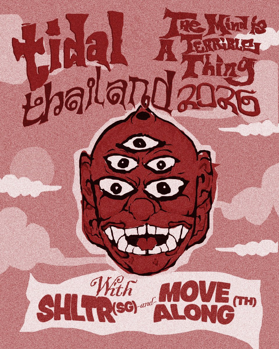 tidalph's tweet photo. TOUR IS HAPPENING SEPTEMBER 2026

- 09/26/2026 Marshall Livehouse Bangkok
- 09/27/2026 Harmonic Livehouse Khon Kaen

Organized by northeastheatwave 

Southeast Asia.

Let it rip

flyers by donewithlifealready northeastheatwave https://t.co/LbxlnfAjOg