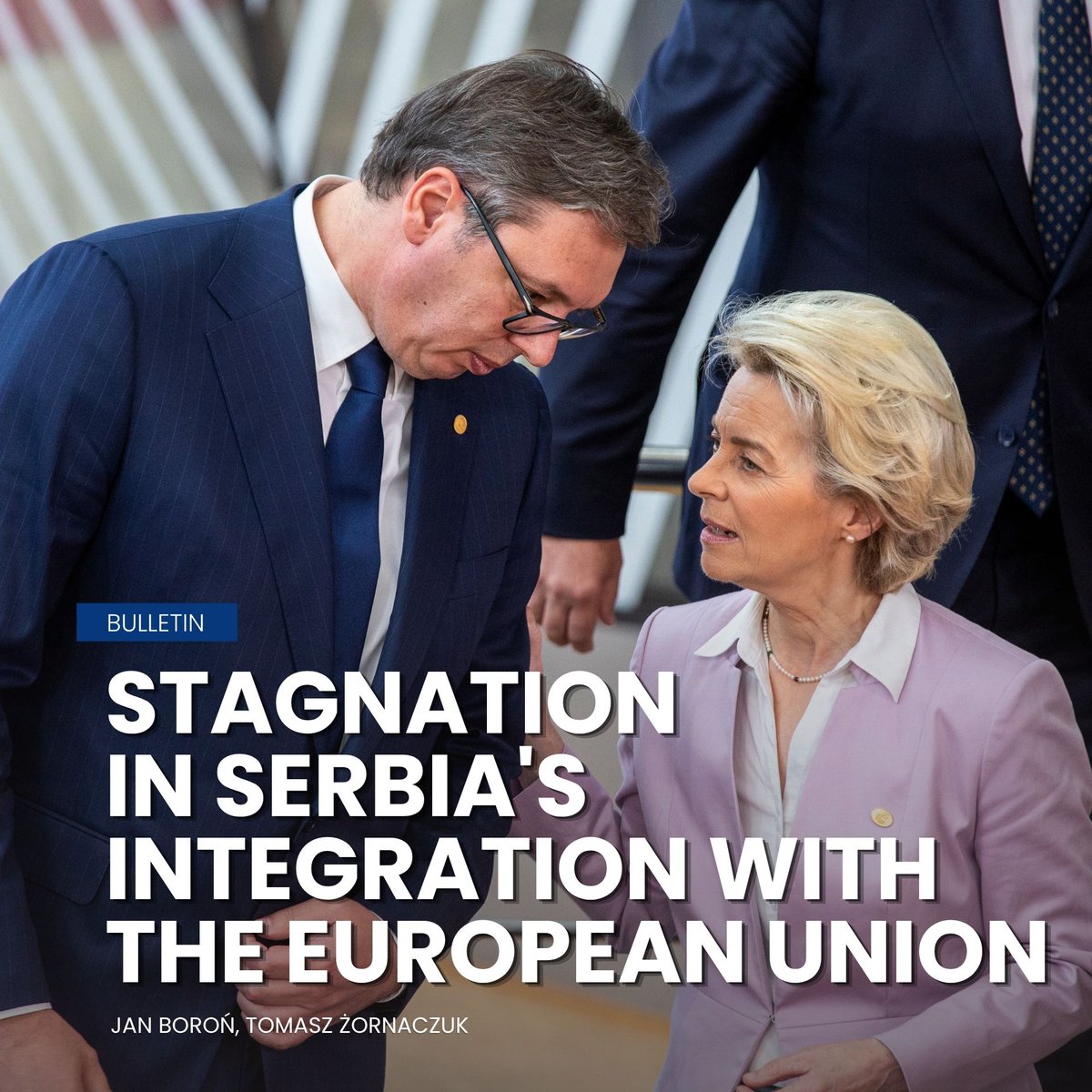 PISM_Poland's tweet photo. Serbia’s🇷🇸 integration with the EU🇪🇺 has made no progress for almost five years, due to a lack of improvement in the rule of law and a regression in democratic standards. The country only selectively aligns its foreign policy with that of the EU.
➡️ Despite the European Commission maintaining its opinion in July this year that Serbia is ready to open Chapter 3, some Member States are opposed.
➡️ The country will be able to accelerate its accession negotiations if, following the elections, a government committed to integration with the EU emerges—snap parliamentary elections are due to be held in late October this year.
🔹 @janboron2 and @TZornaczuk write about stagnation in Serbia's integration with the European Union 📎 https://t.co/e2ALulPFAC