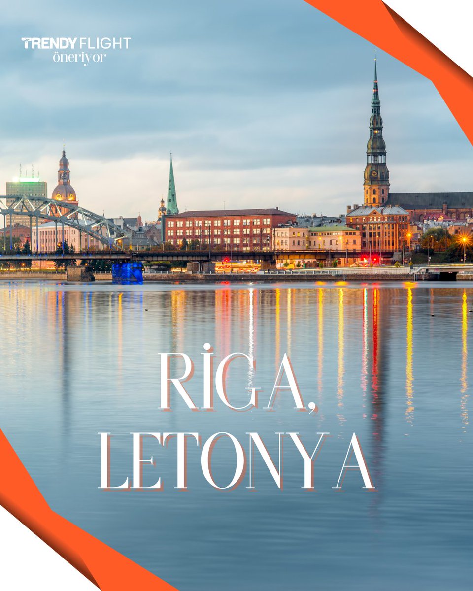 TrendyFlight's tweet photo. 🌍 TrendyFlight Öneriyor: Riga, Letonya 🇱🇻

TrendyFlight ile Baltıklar’ın en etkileyici şehirlerinden Riga’yı keşfedin! 🇱🇻✨

#TrendyFlight #Riga #Letonya #Baltıklar #YurtdışıSeyahat https://t.co/2jXvkeFcsA