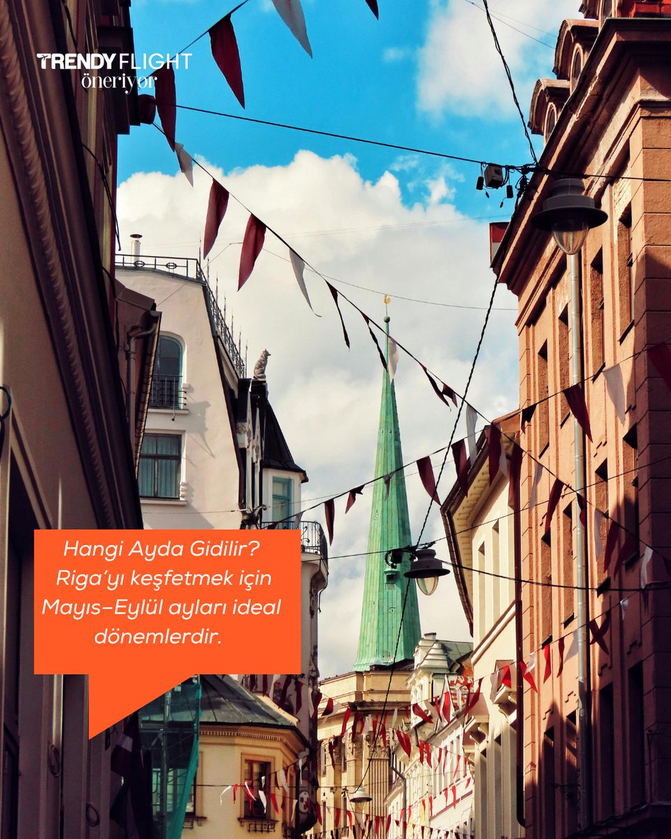 TrendyFlight's tweet photo. 🌍 TrendyFlight Öneriyor: Riga, Letonya 🇱🇻

TrendyFlight ile Baltıklar’ın en etkileyici şehirlerinden Riga’yı keşfedin! 🇱🇻✨

#TrendyFlight #Riga #Letonya #Baltıklar #YurtdışıSeyahat https://t.co/2jXvkeFcsA