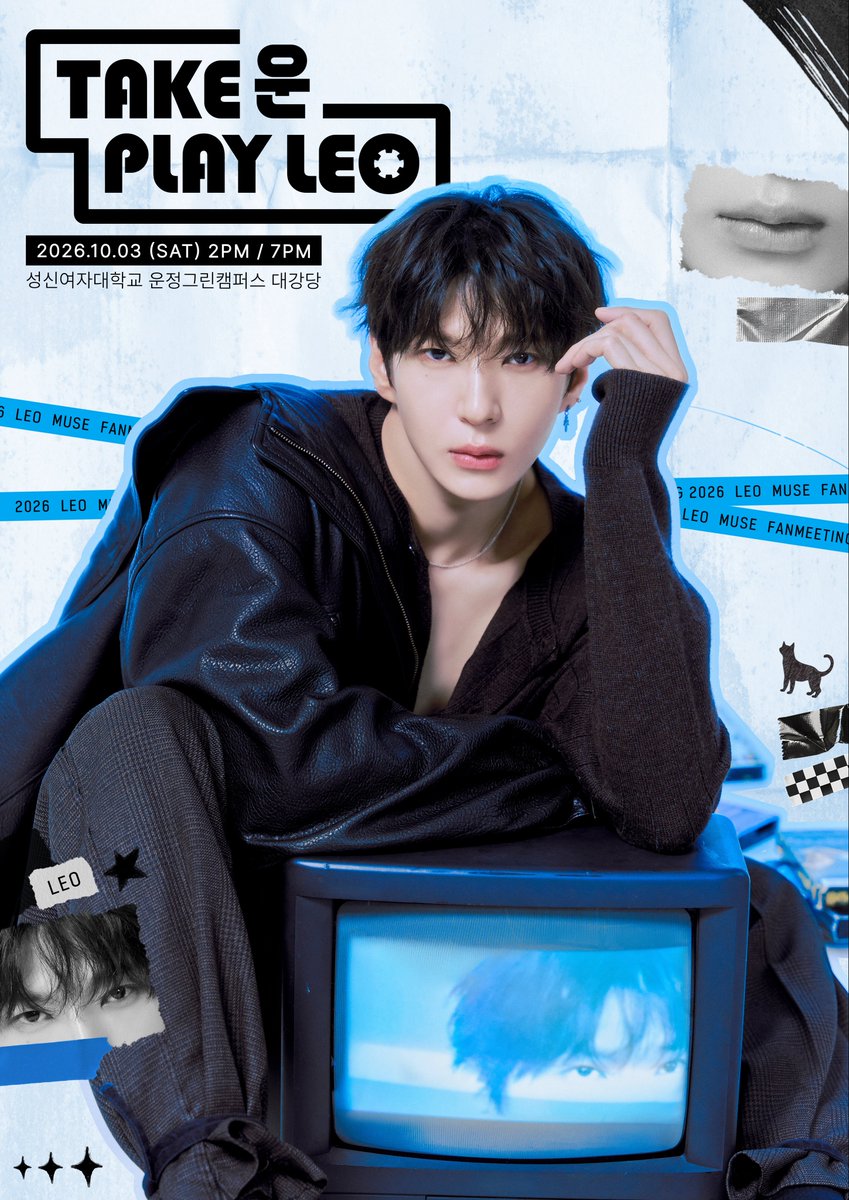 with_SUBLIME's tweet photo. [정택운]

2026 LEO MUSE FANMEETING
[TAKE 운 – PLAY LEO] 

𝐌𝐀𝐈𝐍 𝐏𝐎𝐒𝐓𝐄𝐑

📼2026년 10월 3일(토) 2시, 7시 
📼성신여자대학교 운정그린캠퍼스 대강당

#레오 #LEO
#정택운 #JUNGTAEKWOON 
#TAKE운 #PLAYLEO 
#써브라임 #SUBLIME https://t.co/i15L8Q8hGb