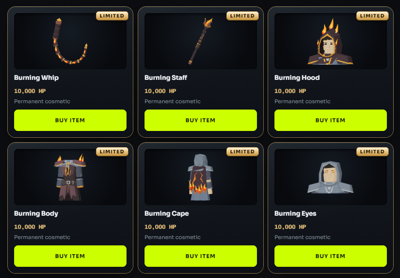Hood_Arena's tweet photo. Pick from 50+ cosmetics in the shop based on wager amount &amp; $HP Holdings. 

Weekly limited cosmetics will be available on launch day for 1 week. 

Limited cosmetics rotates every week.

Updates: https://t.co/PU6zNay2Ql
Early access: https://t.co/jfRoYAEgYG https://t.co/GjcZYqqOnA