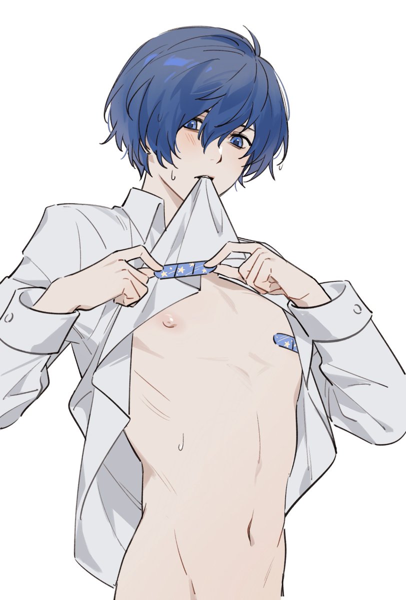 miaomiaobot's tweet photo. 要怎么才能吃到这个蓝莓 
 #MakotoYuki #p3r #结城理 https://t.co/TsgtDebpeL