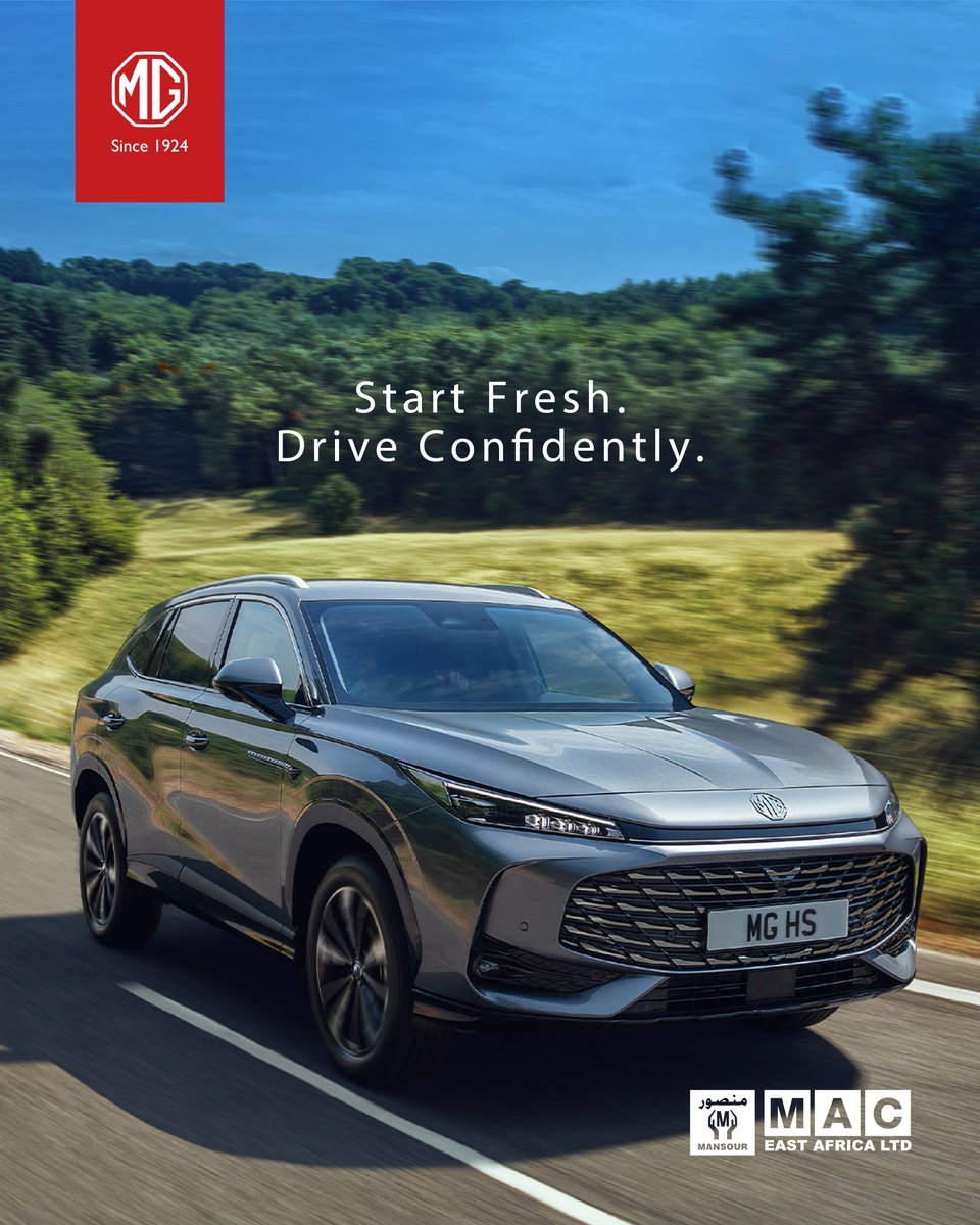 MGUgandaAcc's tweet photo. Buying new means more than just owning a car.

It means enjoying modern technology, support, and the confidence that every kilometre is yours from the very beginning.

Discover why more drivers are choosing peace of mind over uncertainty. 

Visit our showroom today. https://t.co/NbbTGEzkEN | +256 (0)414 252 810

#MGUganda #MGHS