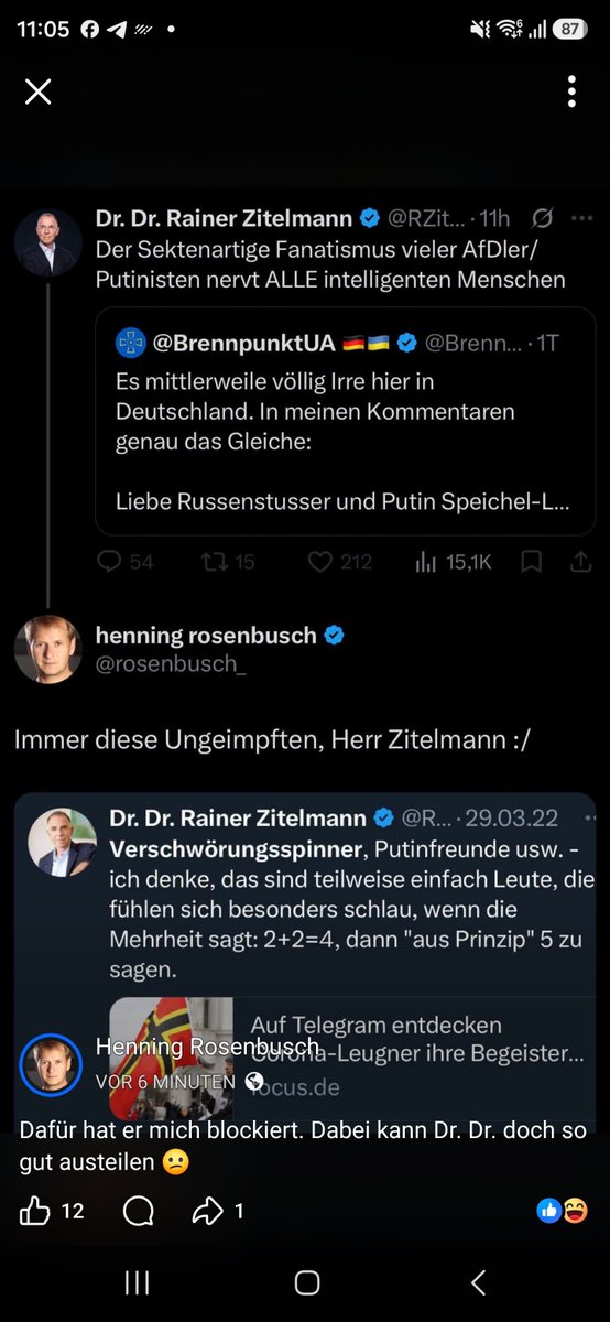 Xistenz77's tweet photo. @RZitelmann Das " Dr.Dr." steht wofür? https://t.co/hRBveXAkTf