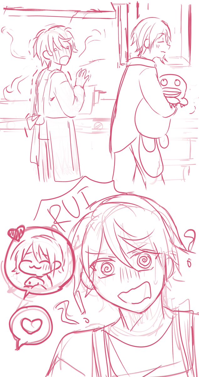 dolcestrega's tweet photo. #類司 #ruikasa

*This is based off my first kiss with my spouse when we met for the first time irl while dating https://t.co/MLFSydqSLi