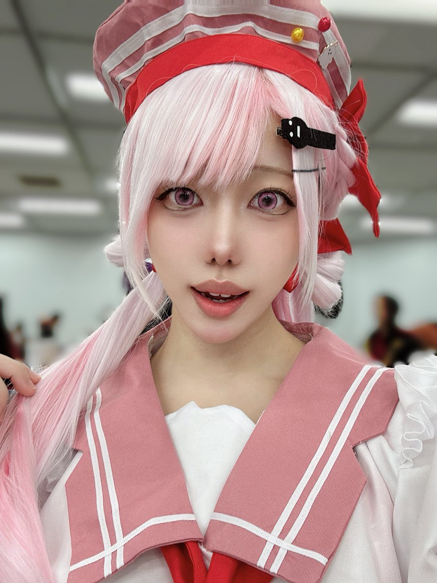 kirasky__'s tweet photo. ⚠︎︎cosplay 🌈🕒

👻でいました〜♩
久しぶりのイベント、初の女の子キャラで楽しかった🫯💞

 #アコスタ池袋 
 #Uアコスタ2026 https://t.co/LvgdX351eP