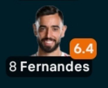 UTD_carl's tweet photo. Bruno Farnandes match rating against Everton.
Did the midfield let him down or he simply underperformed? https://t.co/f4hchcKzJ1