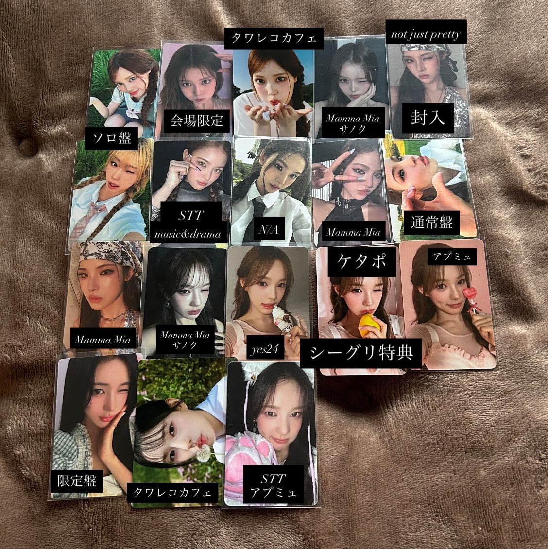 mswkdpt's tweet photo. izna トレカ 買取 交換

譲:画像のもの
求:HWC(未使用シリアル)or買取

n:1可能です。お気軽にお声掛け下さい。

#izna買取 #izna交換 https://t.co/SqiVdNV5mo