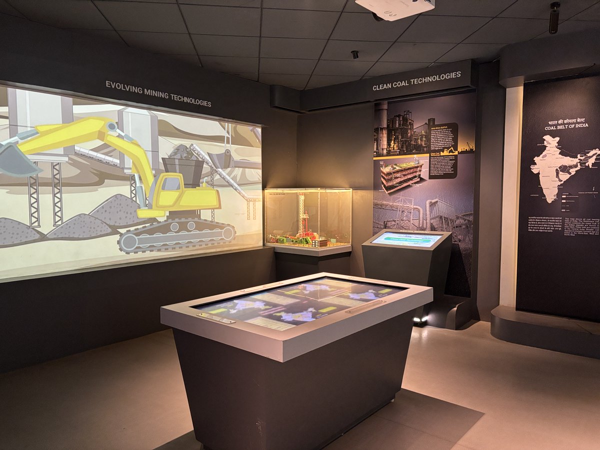 NSC_Delhi's tweet photo. Step into the depth of Earth's energy reserves!⛏️💎
From geological formation to underground mining simulations, explore the Coal Gallery at @nsc_delhi!🚂💡
Plan your trip and experience the exhibits!🎟��🌐
#CoalGallery #EnergyScience #EarthScience #NCSM #ExploreScience https://t.co/3Wec2n5Ts8